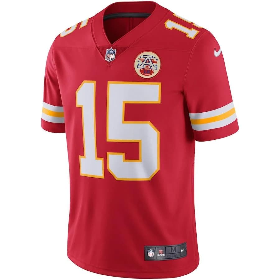 Футболка Nike Patrick Mahomes Kansas City Chiefs Home NFL Limited Jersey