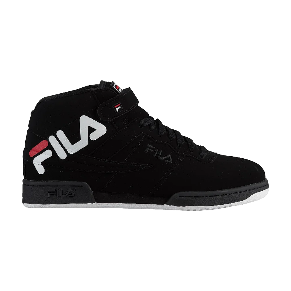 Krossovki-Fila-F13-Logo-Black-White-Red