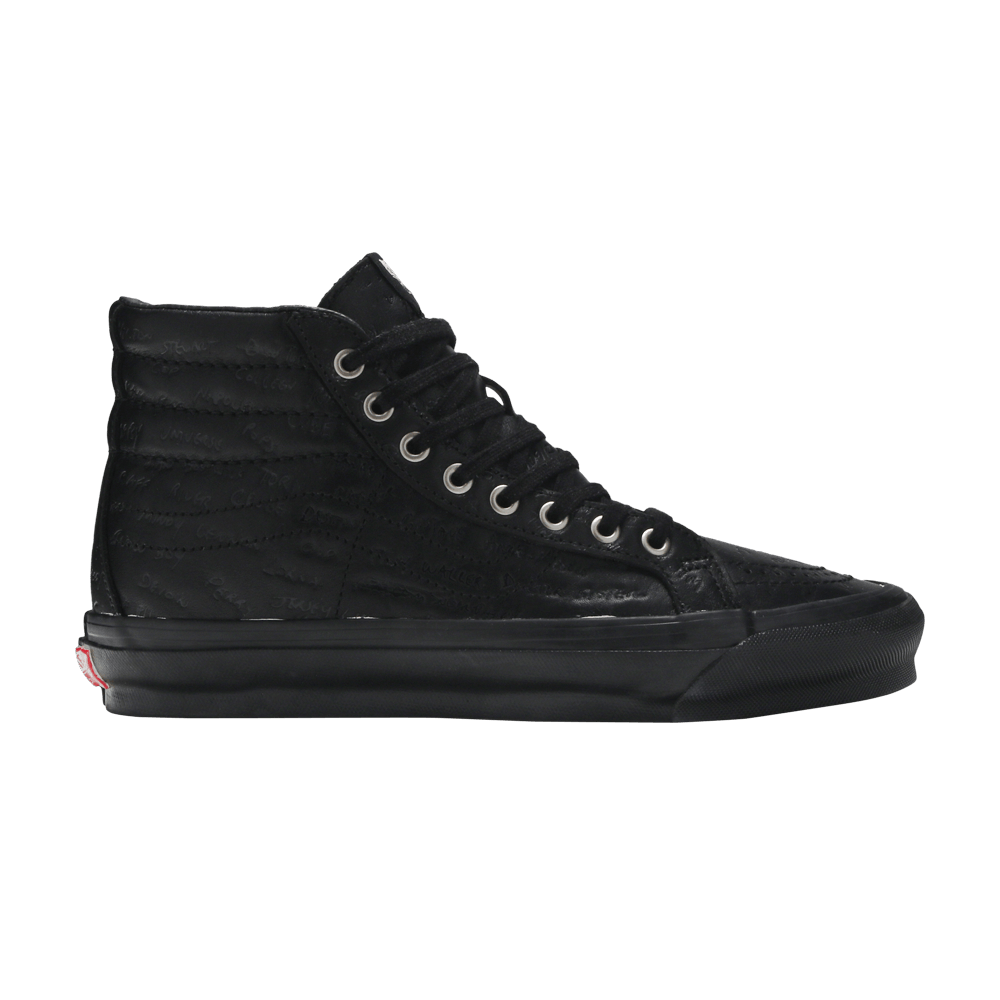 Кроссовки Vans Raised by Wolves x OG Sk8-Hi LX 'Black'