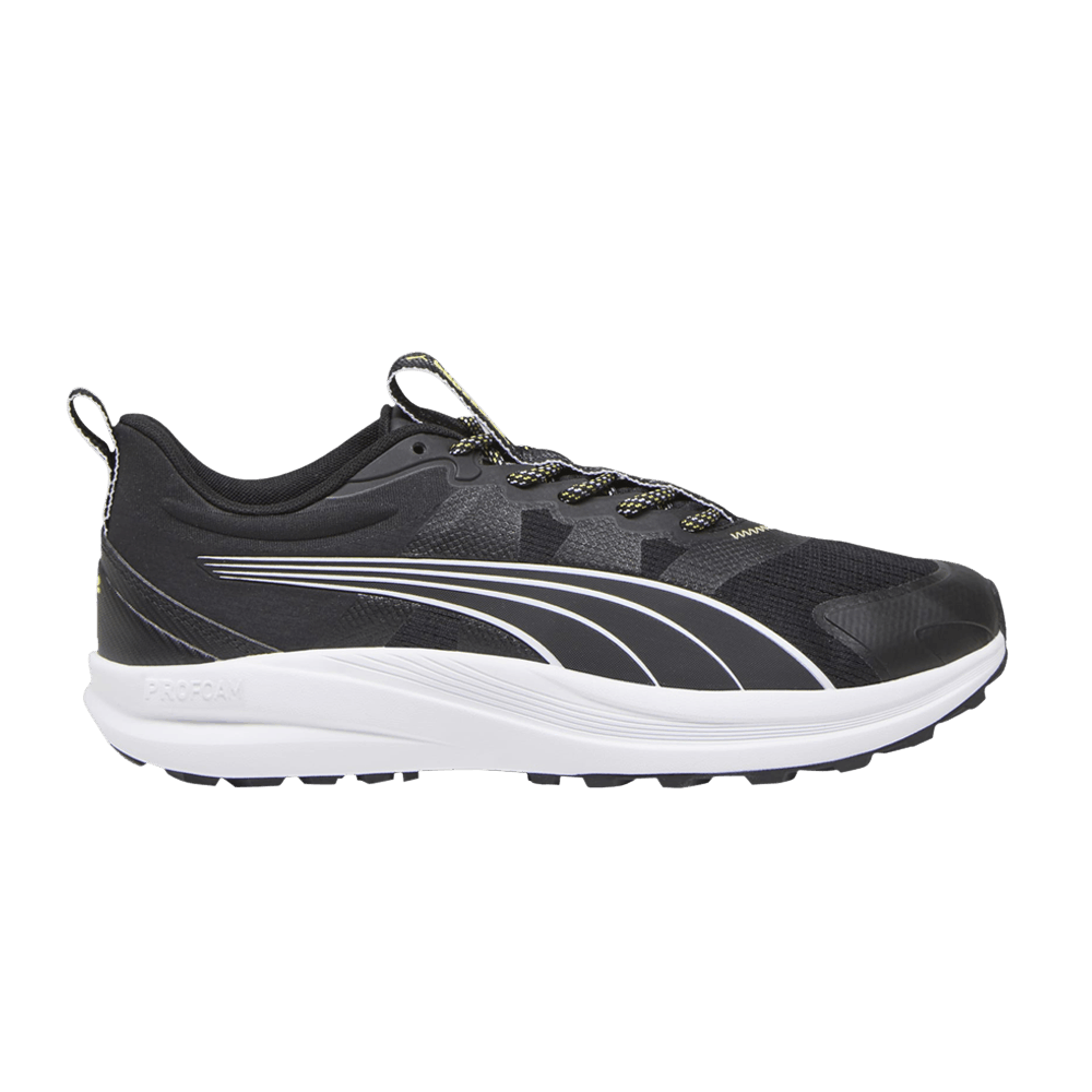 Кроссовки Puma Redeem Pro Trail 'Black Yellow Blaze'
