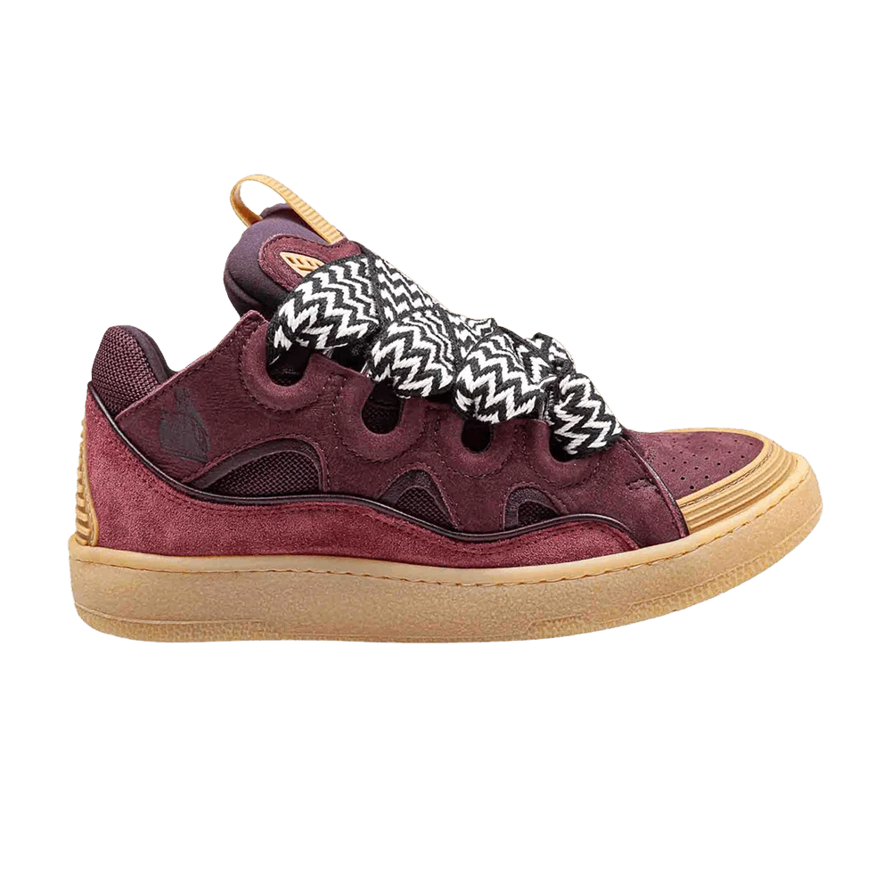 Krossovki-Lanvin-Wmns-Curb-Sneakers-Red-Gum