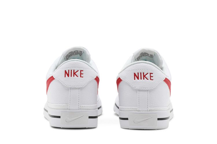 Кроссовки Nike Court Legacy 'White University Red'