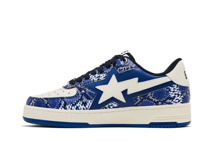 Кроссовки BAPE Tape Sta 'Blue Snakeskin' SSENSE Exclusive