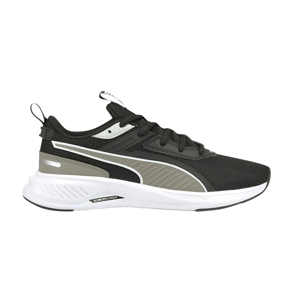 Кроссовки Puma Scorch Runner Big Kid 'Black White'
