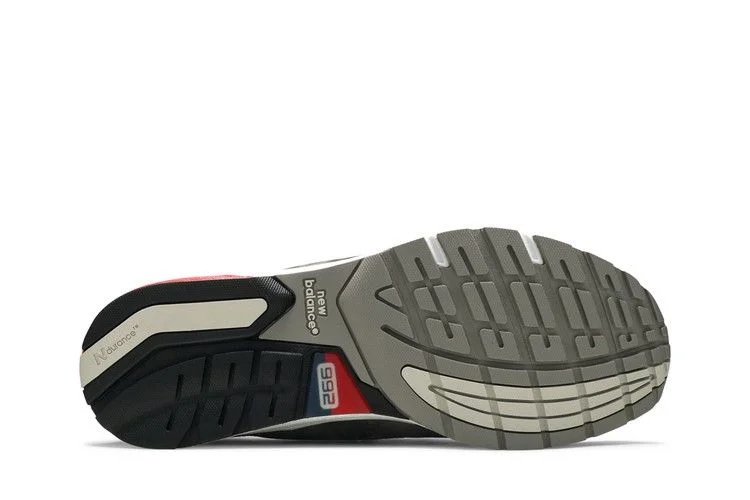 Кроссовки New Balance 992 Made in USA 'Grey Blue Red'