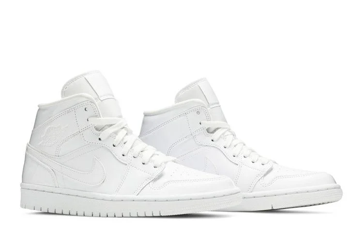 Krossovki-Wmns-Air-Jordan-1-Mid-Patent-Triple-White-7