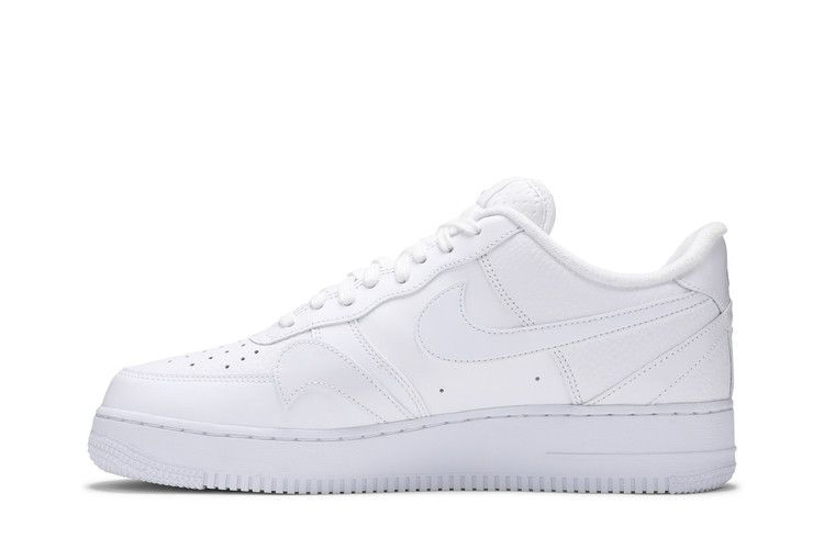 Кроссовки Nike Air Force 1 '07 LV8 'Misplaced Swoosh - Triple White'
