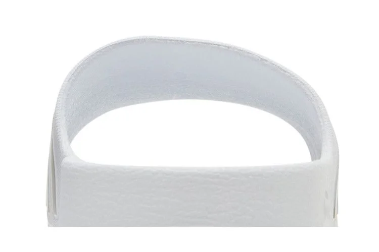 Adidas Adilette Aqua Slides 'White Platinum Metallic'