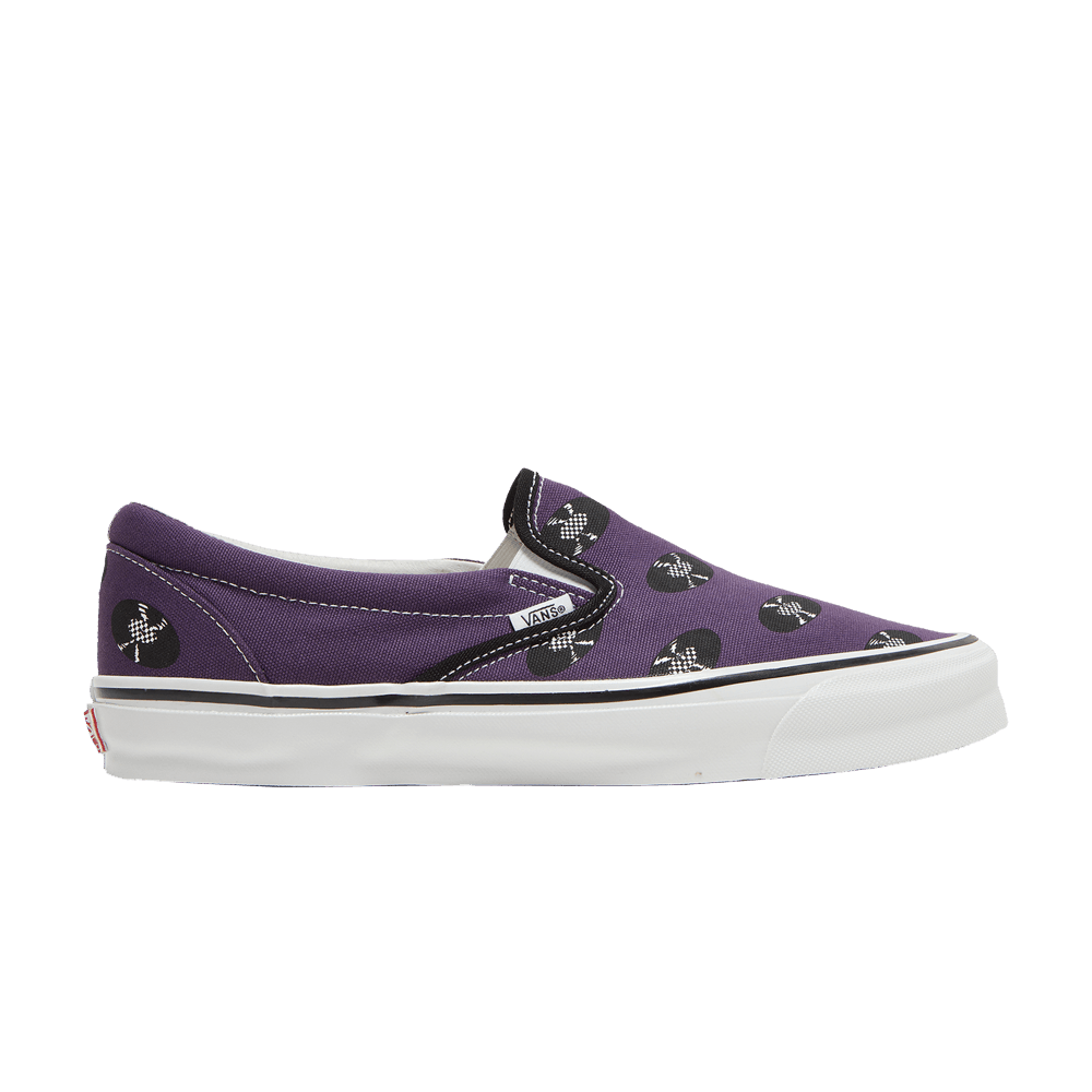 Кроссовки Wacko Maria x Vans OG Classic Slip-On 'Purple Records'