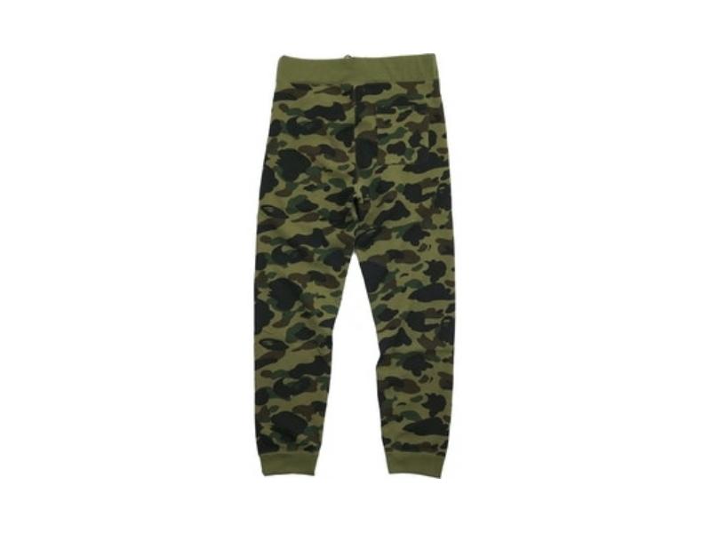 Спортивные штаны BAPE 1st Camo Shark Slim Sweatpants Green