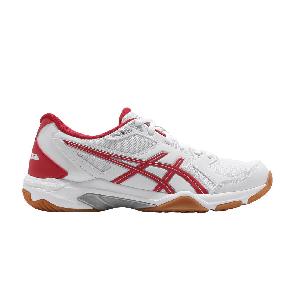 Кроссовки волейбольные ASICS Wmns Gel Rocket 10 'White Classic Red'