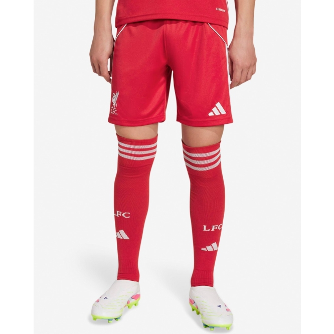 Детские футбольные шорты Liverpool FC adidas Youth 25/26 Home Shorts