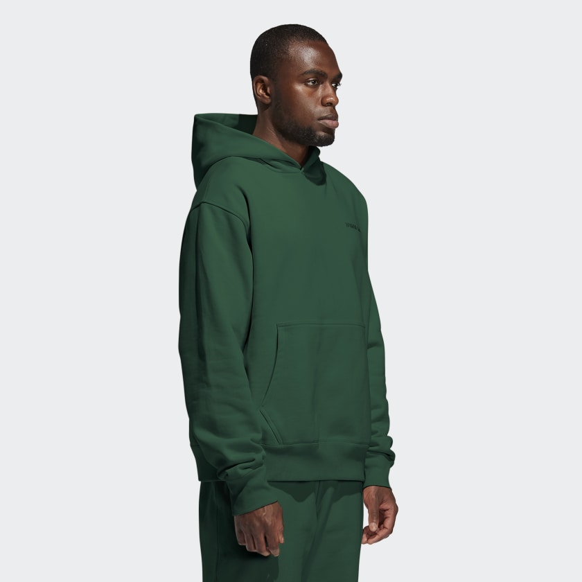 Худи adidas Pharrell Williams Basics Hoodie Dark Green