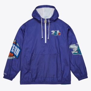 Mitchell-Ness-Purple-Charlotte-Hornets-Team-2.0-Anorak-Quarter-Zip-Windbreaker-Jacket-300x300