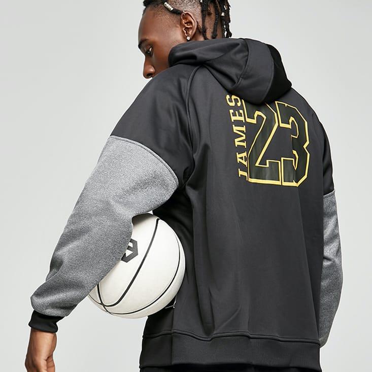 Толстовка Ehot James Lakers Black Hoodie