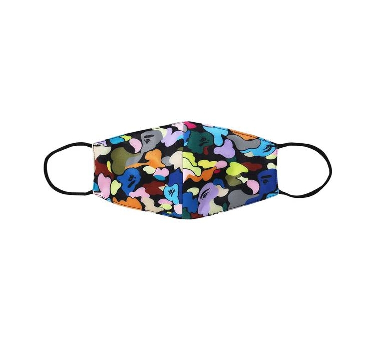 Маска BAPE Multi Camo Facemask Black