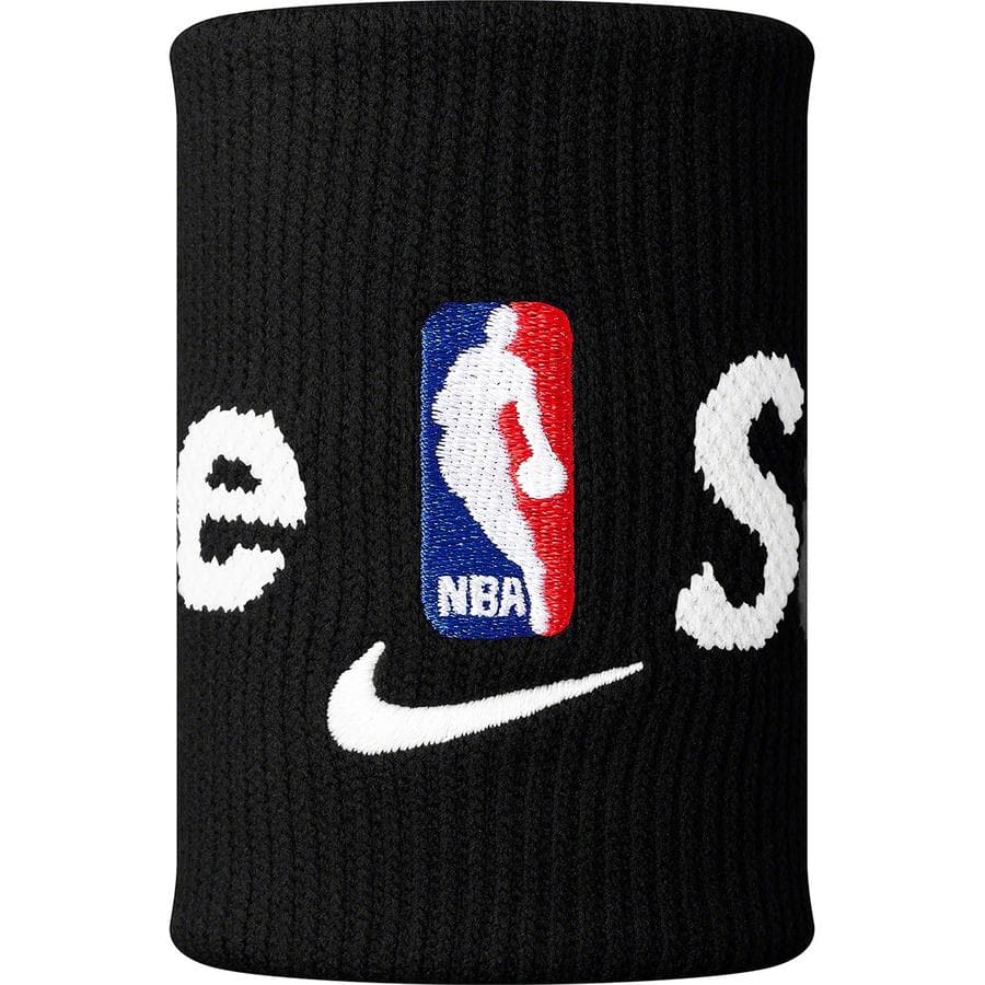 Напульсник Supreme x Nike NBA Wristbands (Pack Of 2) Black