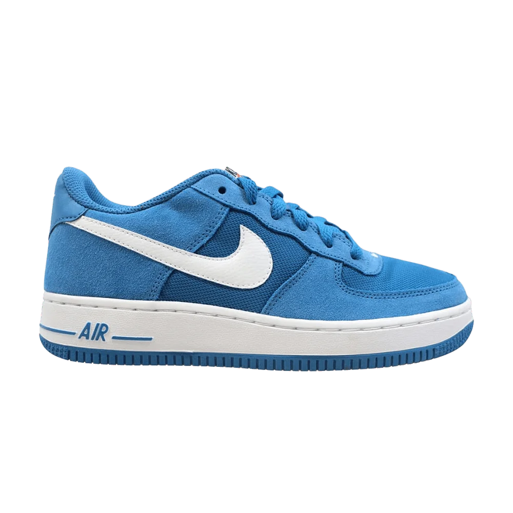Krossovki-Nike-Air-Force-1-Low-GS-Star-Blue