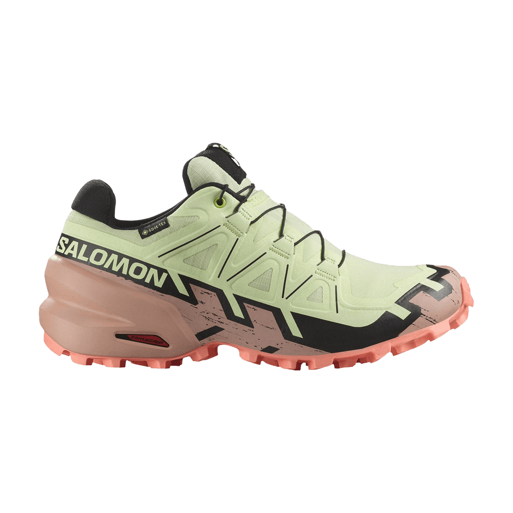 Кроссовки Salomon Wmns Speedcross 6 GORE-TEX 'Lime Cream Mahogany Rose'