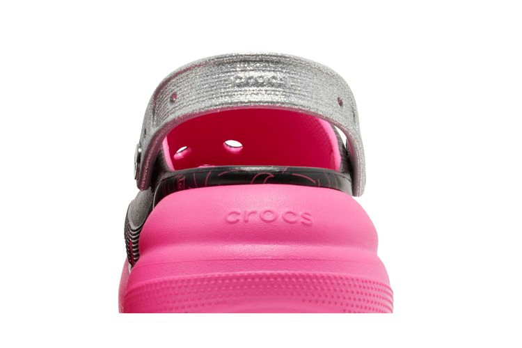 Кроссовки Crocs Barbie x Crush Clog 'Black Pink'