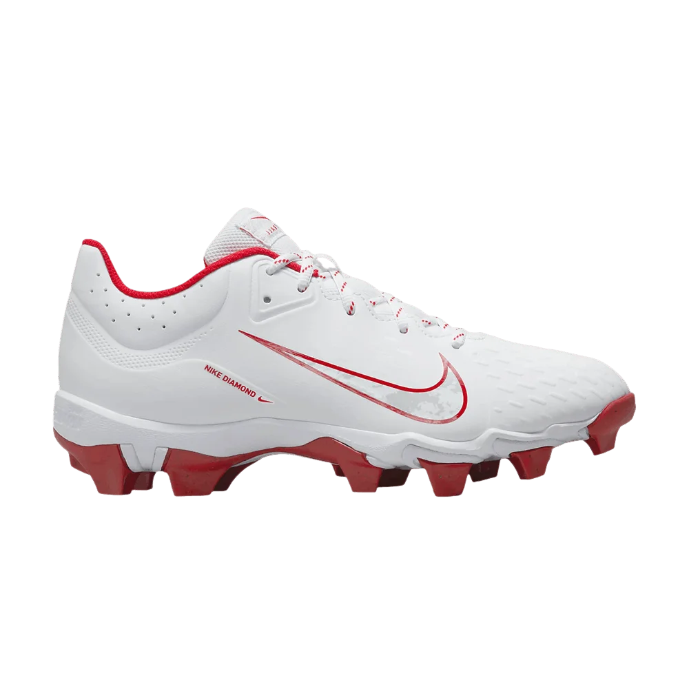 Кроссовки Nike Wmns Hyperdiamond 4 Keystone  'White/Pure Platinum/University Red'