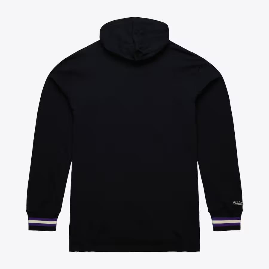 Худи Mitchell & Ness Black Los Angeles Lakers Legendary Slub Vintage Logo Pullover Hoodie