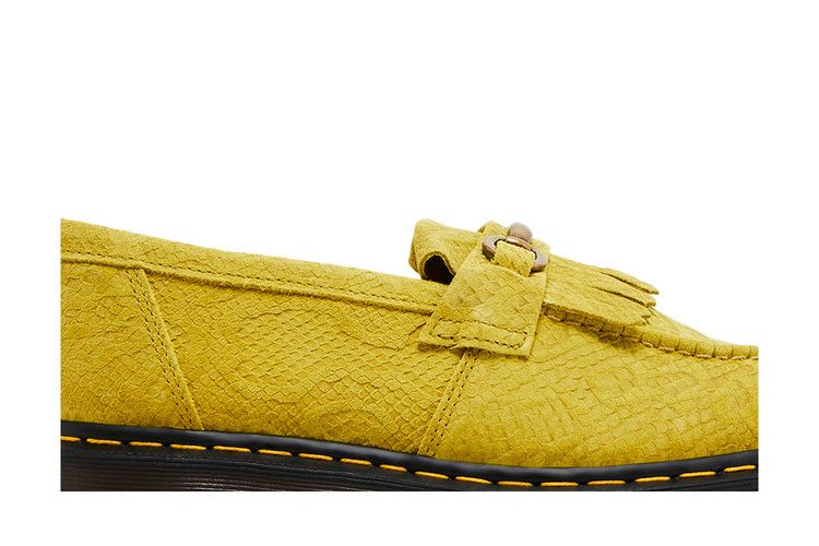 Кроссовки Dr. Martens Adrian Snaffle Repello Emboss Suede Kiltie Loafer 'Moss Green'