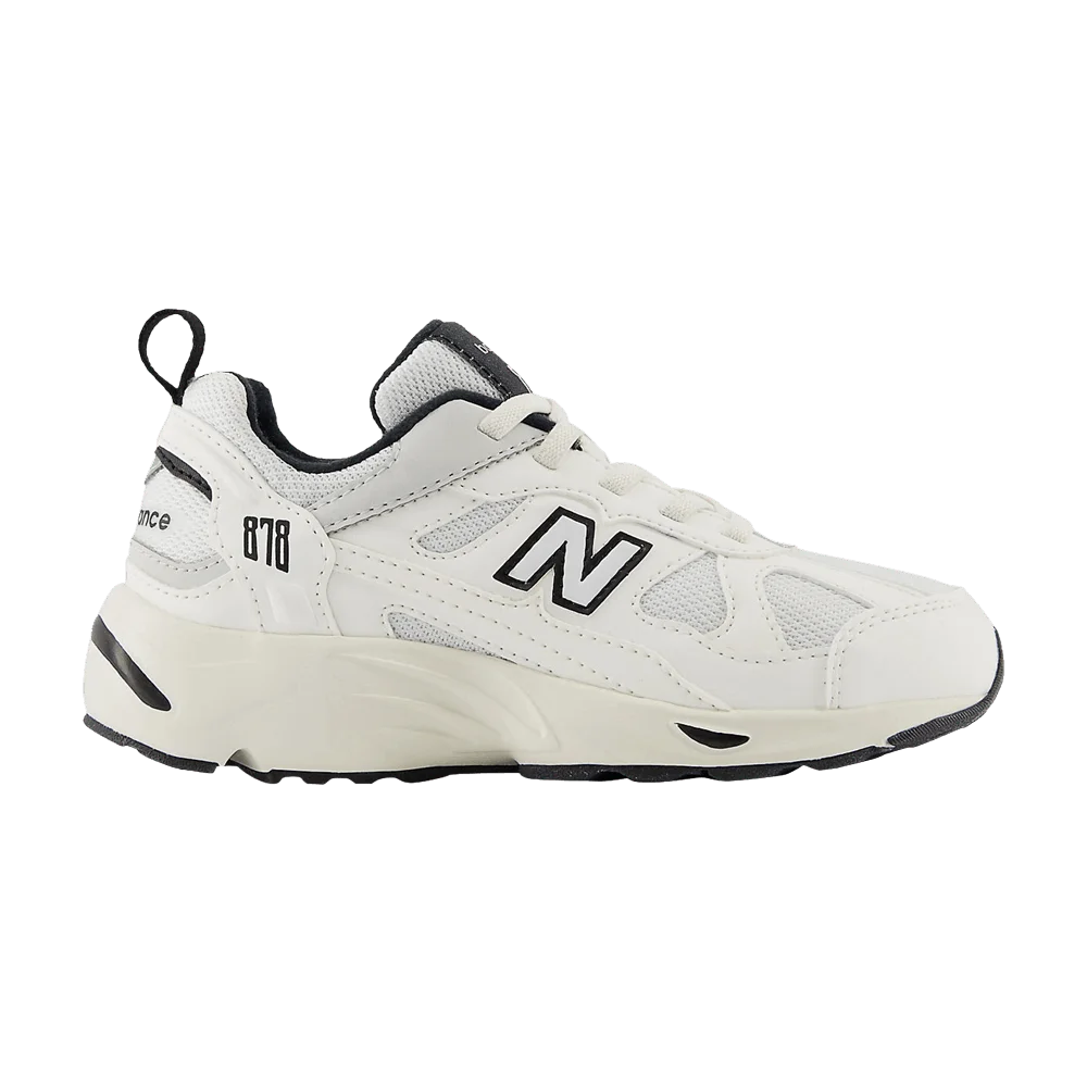 Кроссовки New Balance 878 Little Kid Wide 'White Black'