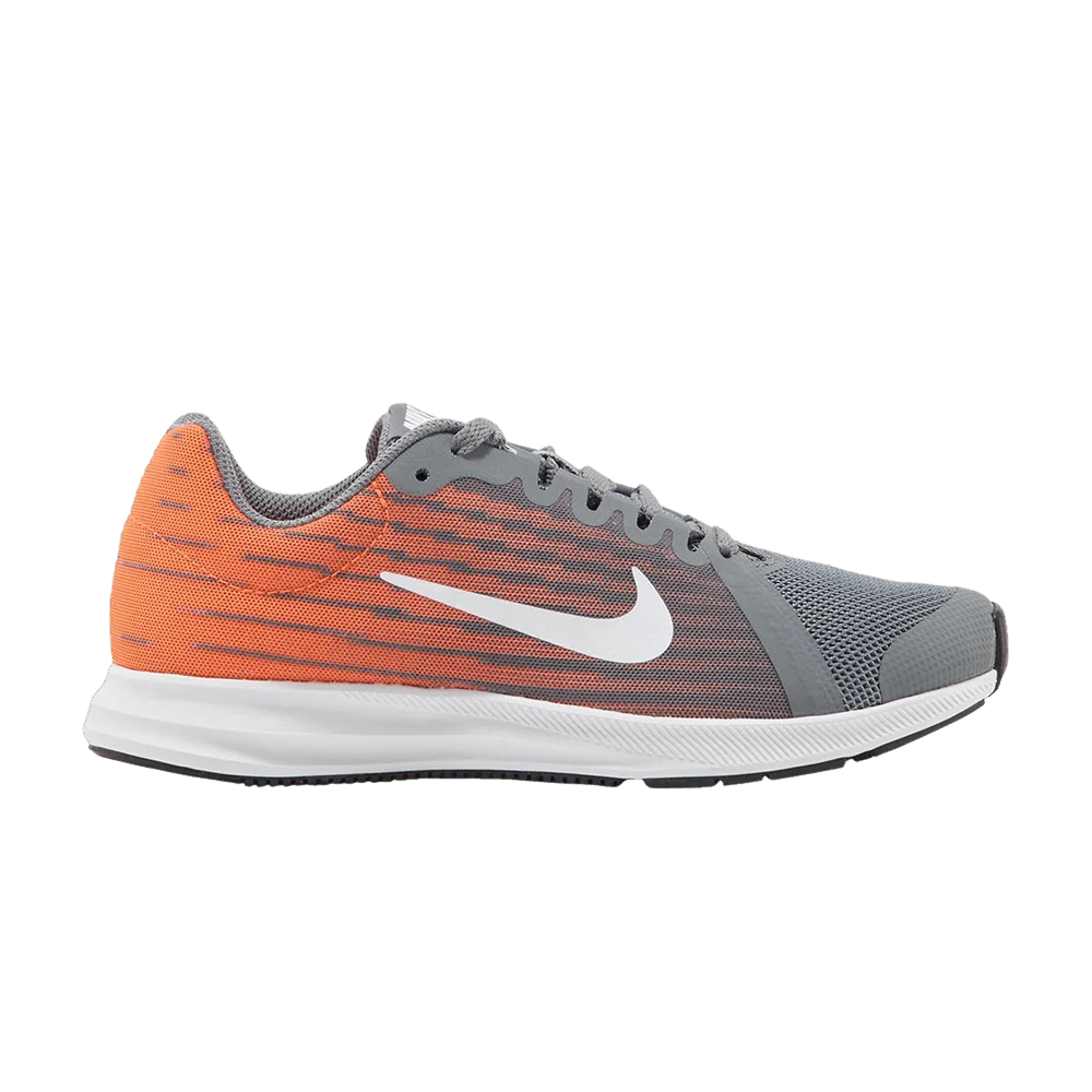 Krossovki-Nike-Downshifter-8-GS-Cool-Grey-Hyper-Crimson