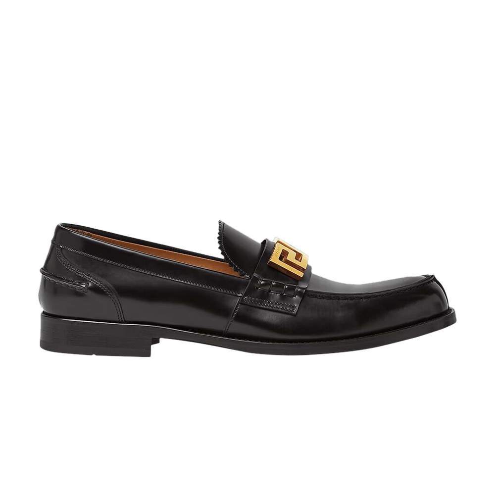 Кроссовки Versace Greca Loafer 'Black Gold'