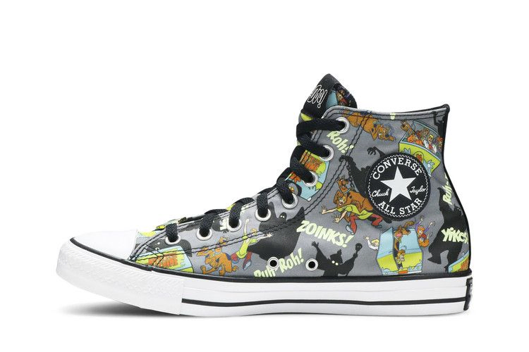 Кроссовки Scooby-Doo x Converse Chuck Taylor All Star High 'Chased By Ghosts'