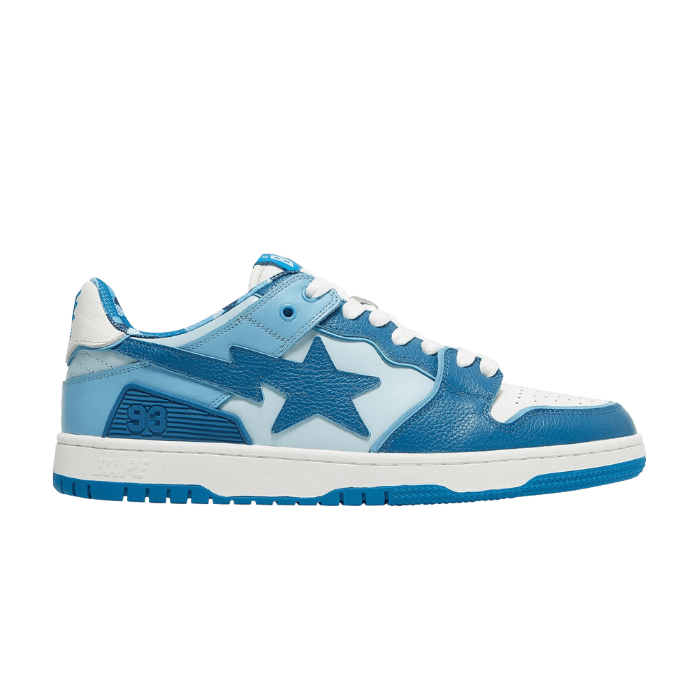 Кроссовки BAPE Wmns Sk8 Sta #2 'ABC Camo - Blue'