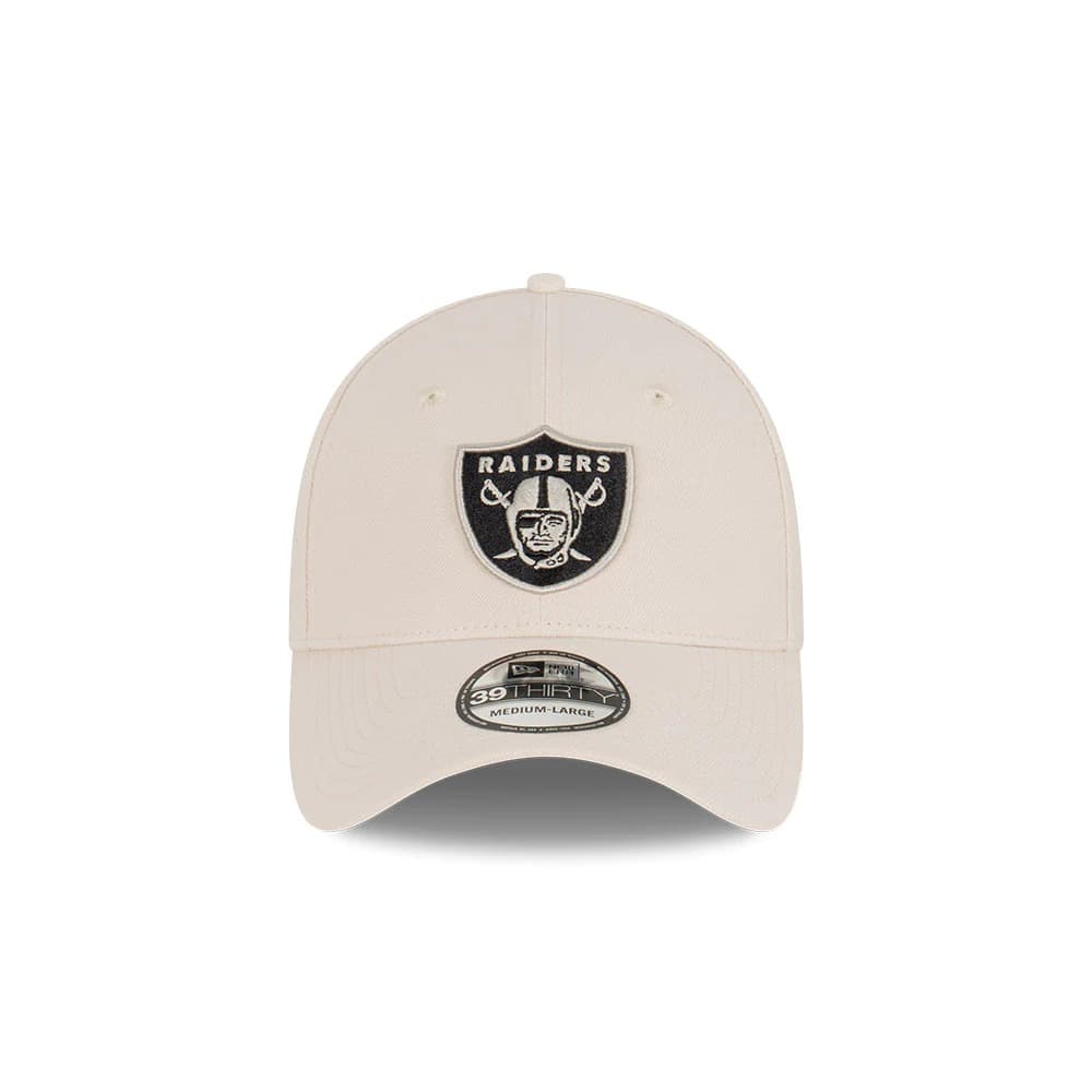 New-Era-Las-Vegas-Raiders-39THIRTY-Stone-Grey-NFL-Hat-2