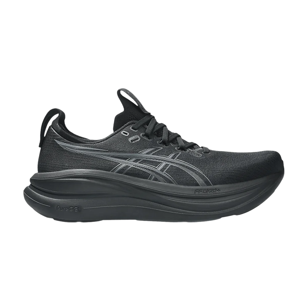 Кроссовки ASICS GEL-Nimbus 28 2E Wide 'Black Graphite Grey'