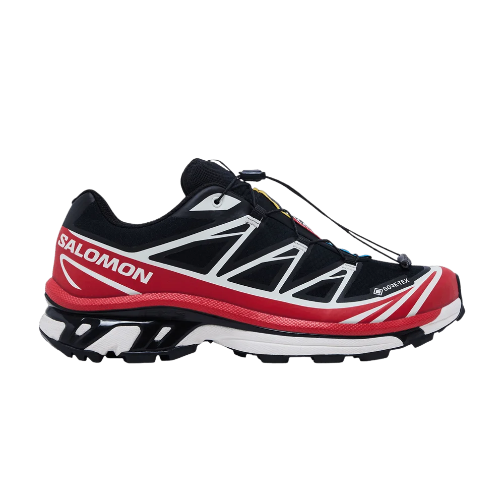 Кроссовки Salomon XT-6 GORE-TEX 'Black Flame Scarlet'