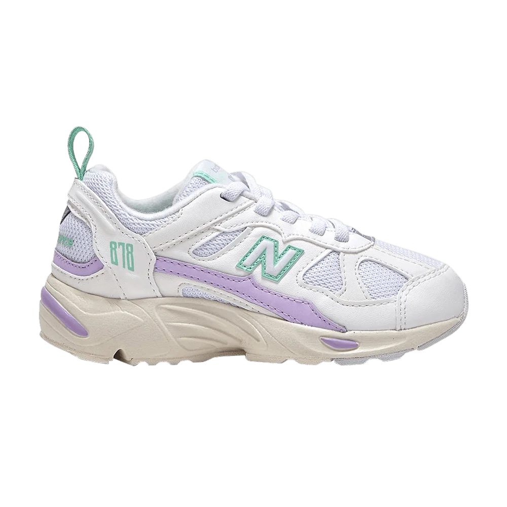 Кроссовки New Balance 878 Little Kid Wide 'White Violet'