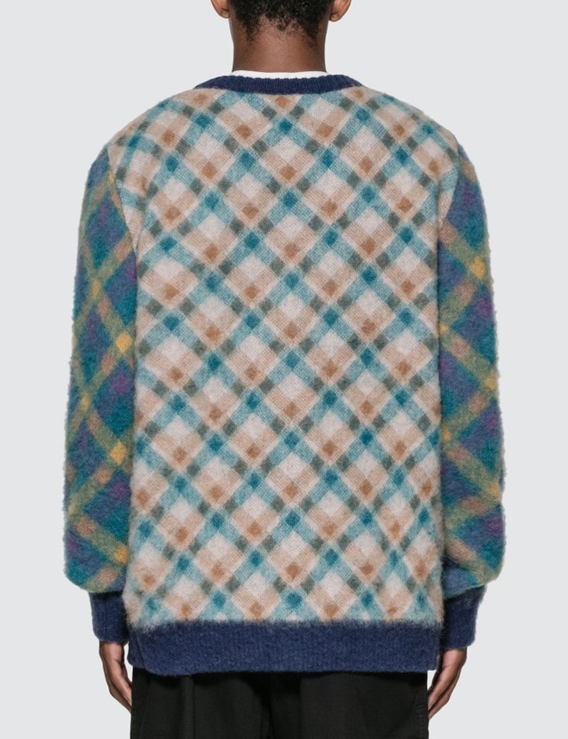 Кардиган Awake Mohair Cardigan Double Plaid