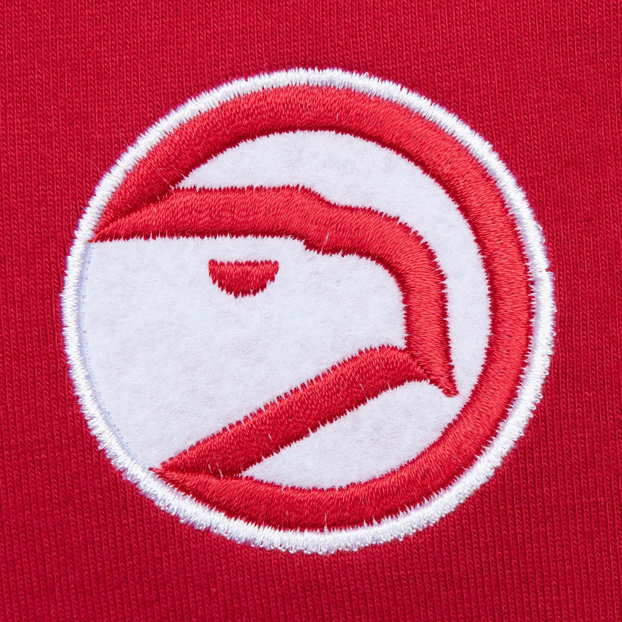 Футболка Mitchell & Ness Heavyweight Premium Player Tee Vintage Logo Atlanta Hawks Dominique Wilkins T-Shirt