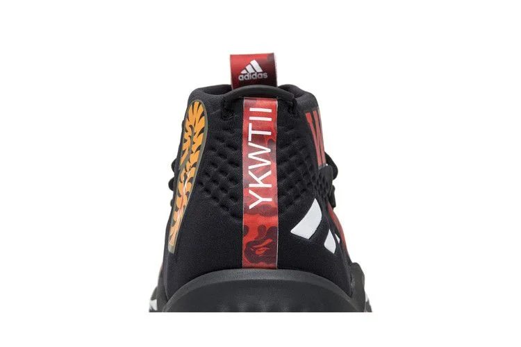 Кроссовки A Bathing Ape x adidas Dame 4 'Red Camo'