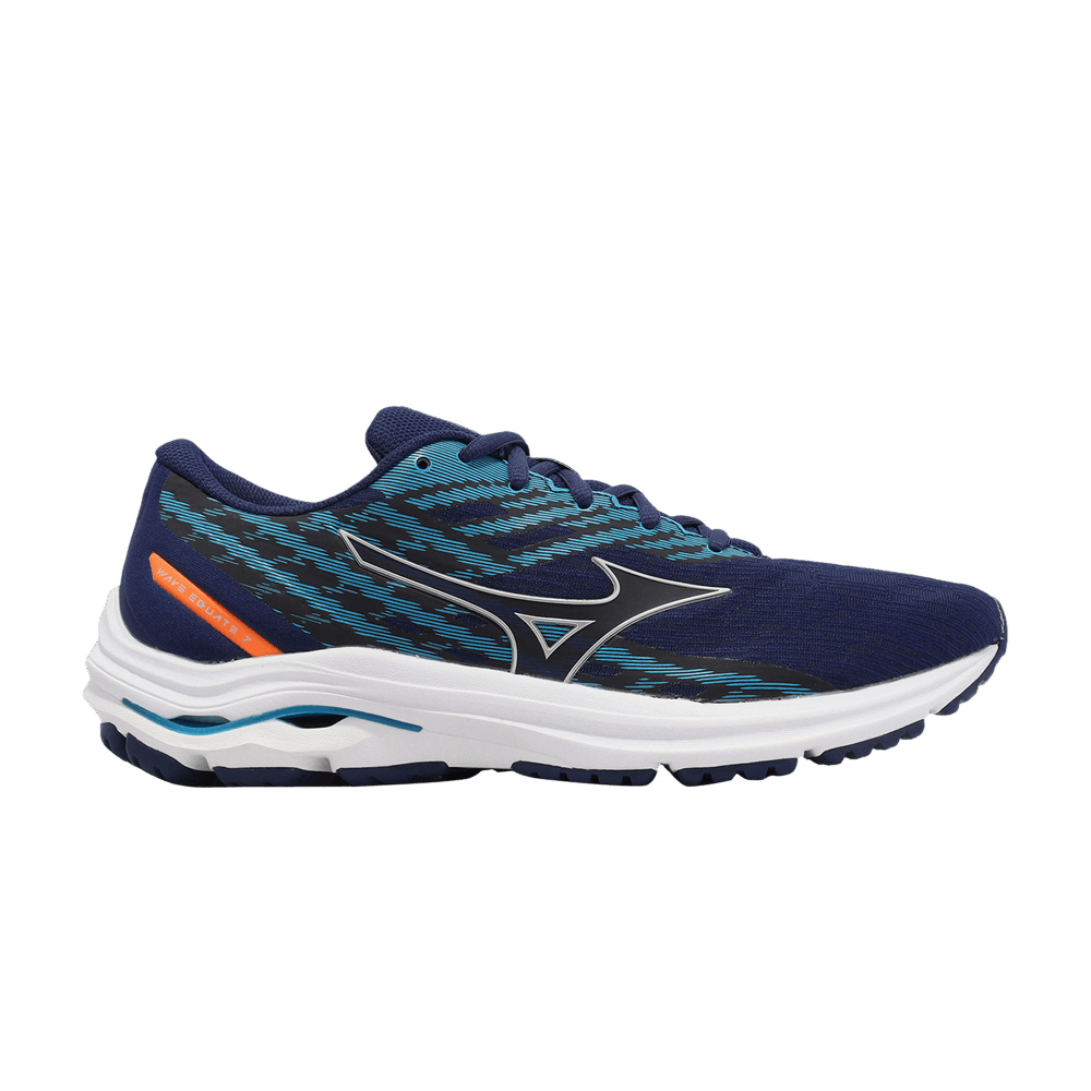 Кроссовки Mizuno Wave Equate 7 'Blue Depths Neon Flame'