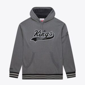Mitchell-Ness-Gray-Los-Angeles-Kings-Snow-Washed-Vintage-Logo-Fleece-Pullover-Hoodie-Pullover-Hoodie-300x300