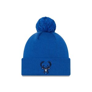 New-Era-Milwaukee-Bucks-City-Edition-Logo-Pom-Knit-NBA-Beanie-300x300