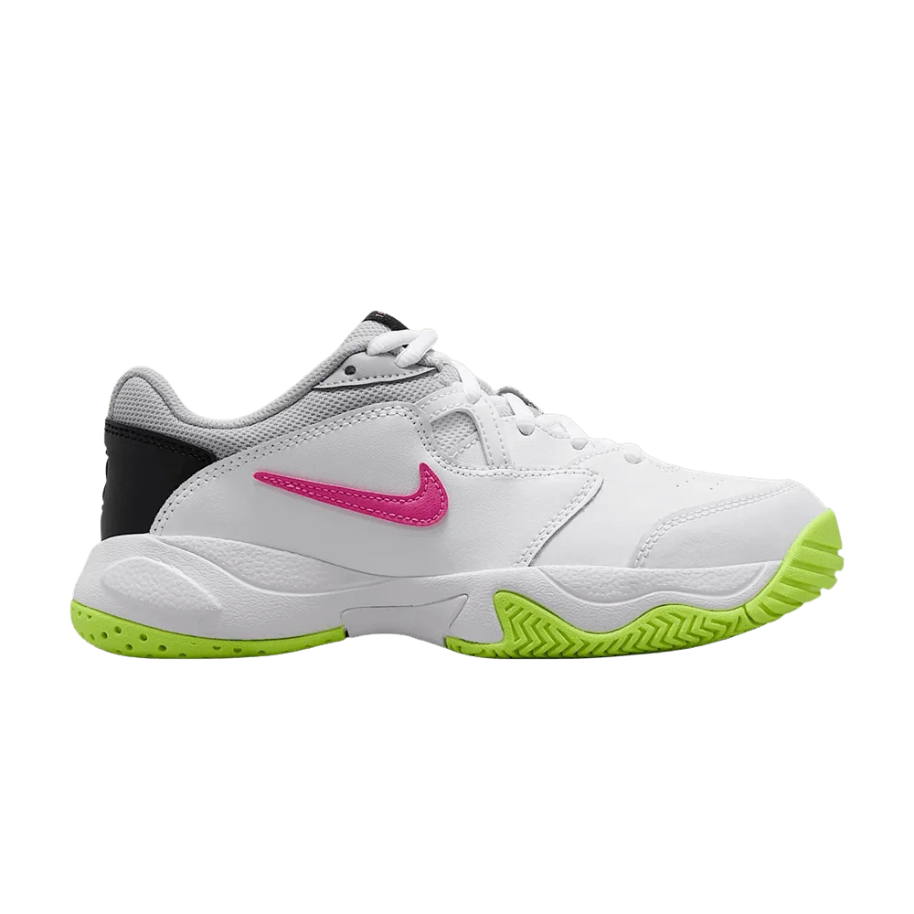 Кроссовки Nike Court Lite 2 GS  'White Hot Lime'