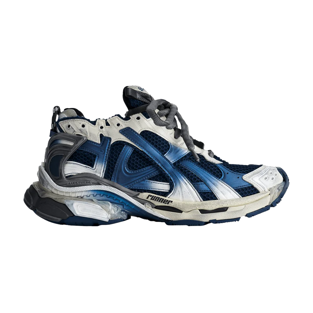Кроссовки Balenciaga Runner Sneaker 'Gradient - Beige Navy'