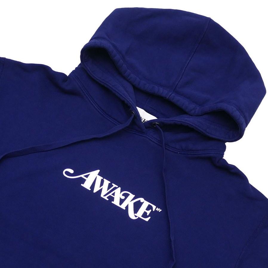 Худи Awake Metallic Foil Logo Hoodie Navy
