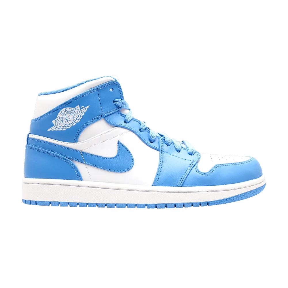 Krossovki-Air-Jordan-1-Mid-UNC