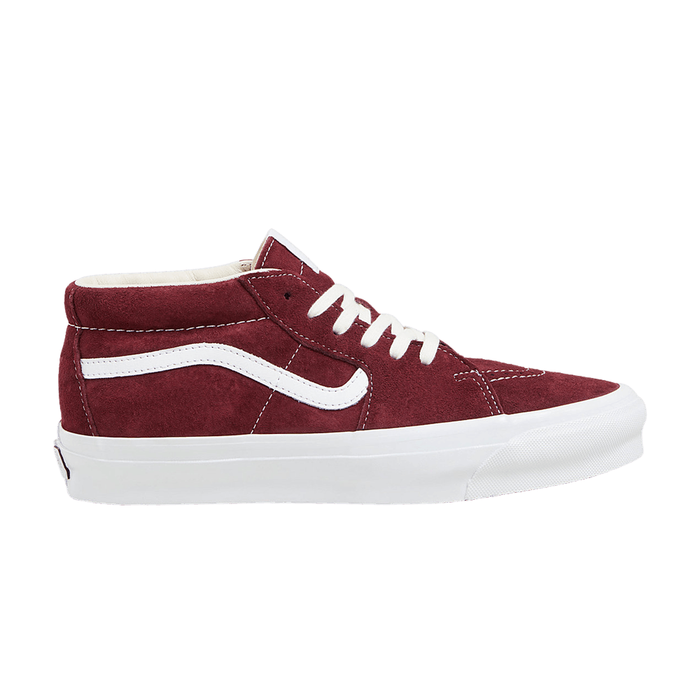 Кроссовки Vans Premium Sk8-Mid 83 'Port Royale Burgundy'