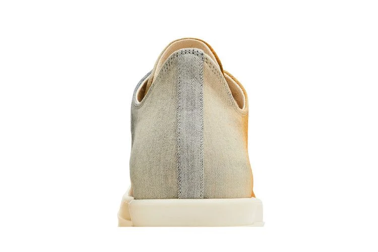 Кроссовки Rick Owens DRKSHDW Lido Denim Low 'Sky Orange Degrade'