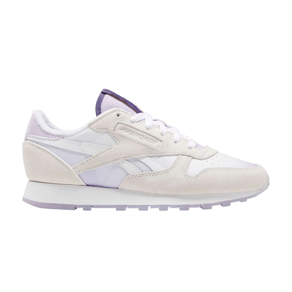 Кроссовки Reebok MadWoman x Classic Leather 'White Purple Oasis'