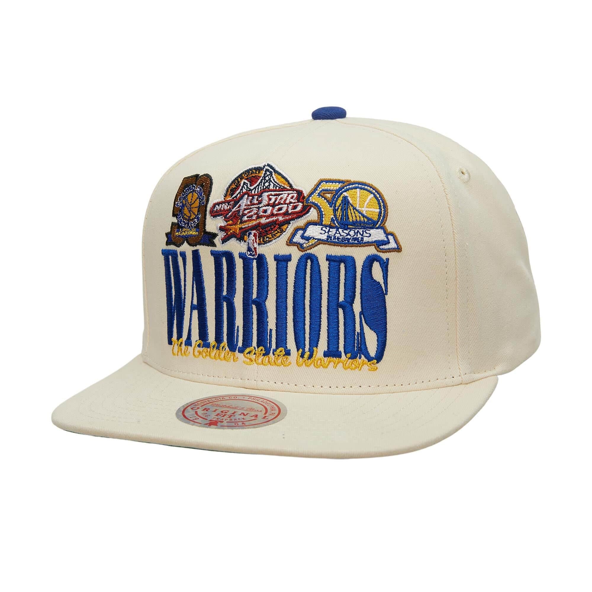 Бейсболка Mitchell & Ness Reframe Retro Snapback HWC Golden State Warriors Hat